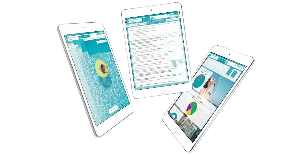 Bayrol Solution Cloud, an application for pool professionals