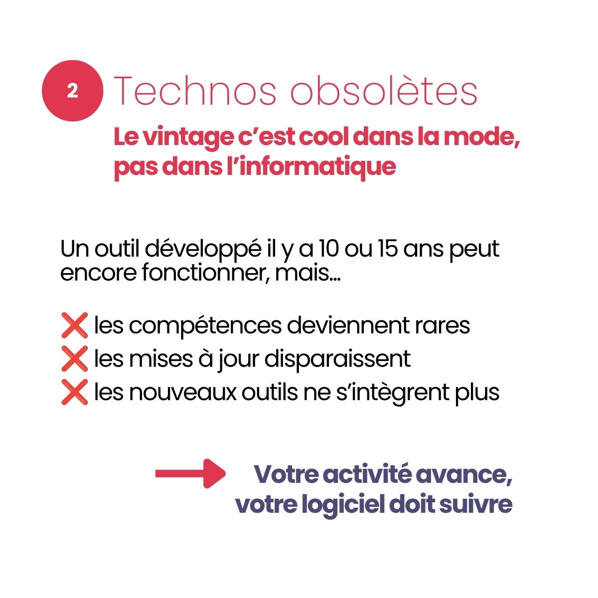Technos obsolètes