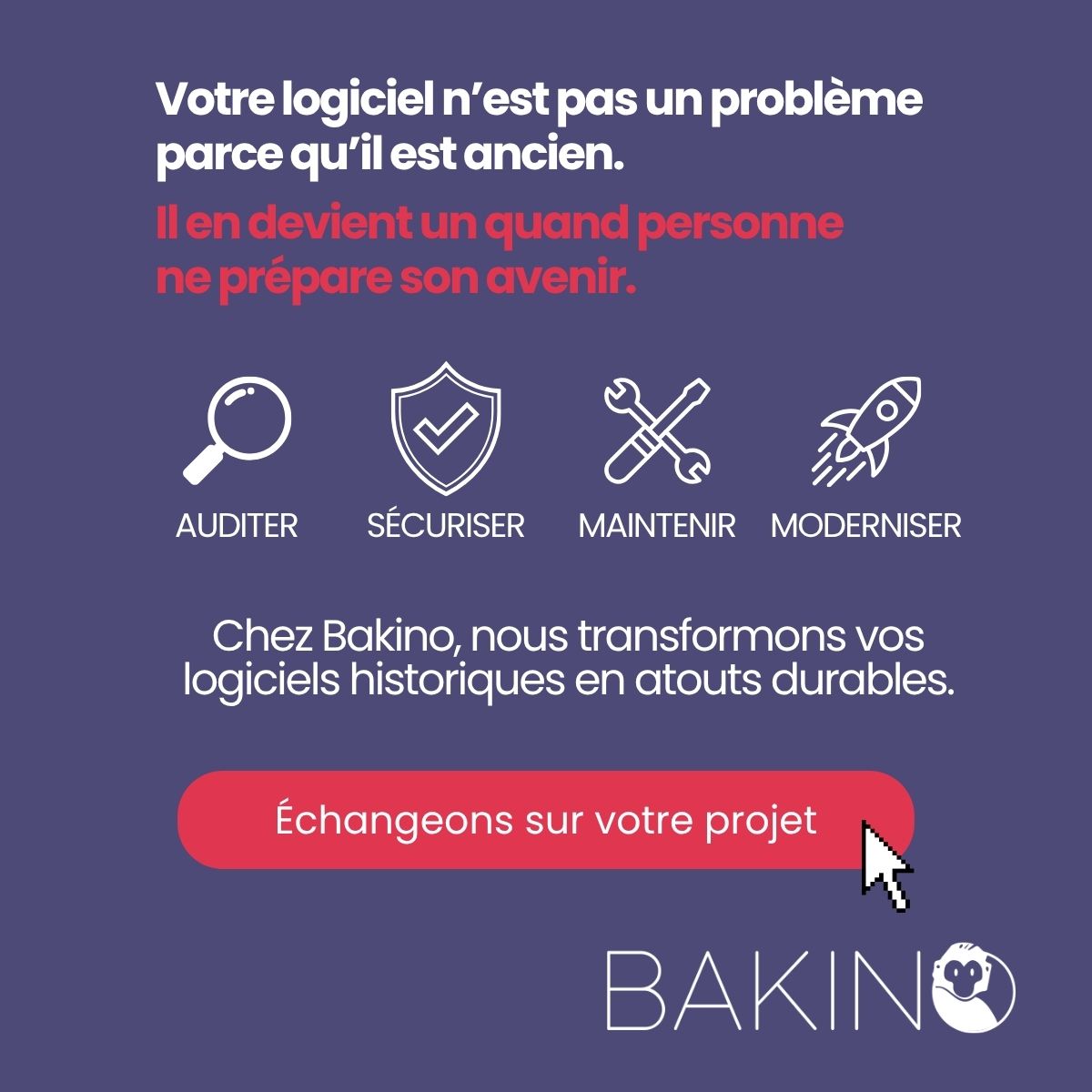 Auditer sécuriser maintenir moderniser